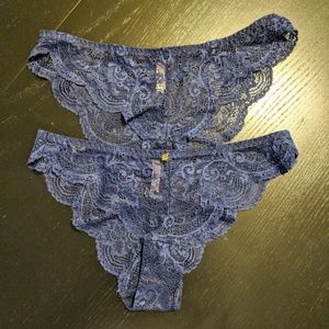 Third Love Lace cheeky in Blue